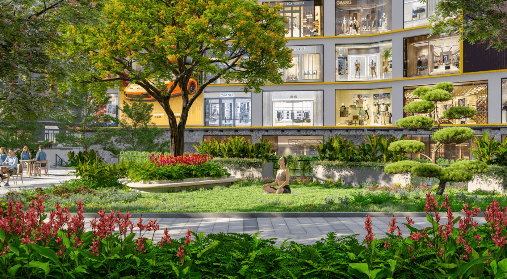 Bãi Cỏ Đa Năng – Vườn Thư Giãn